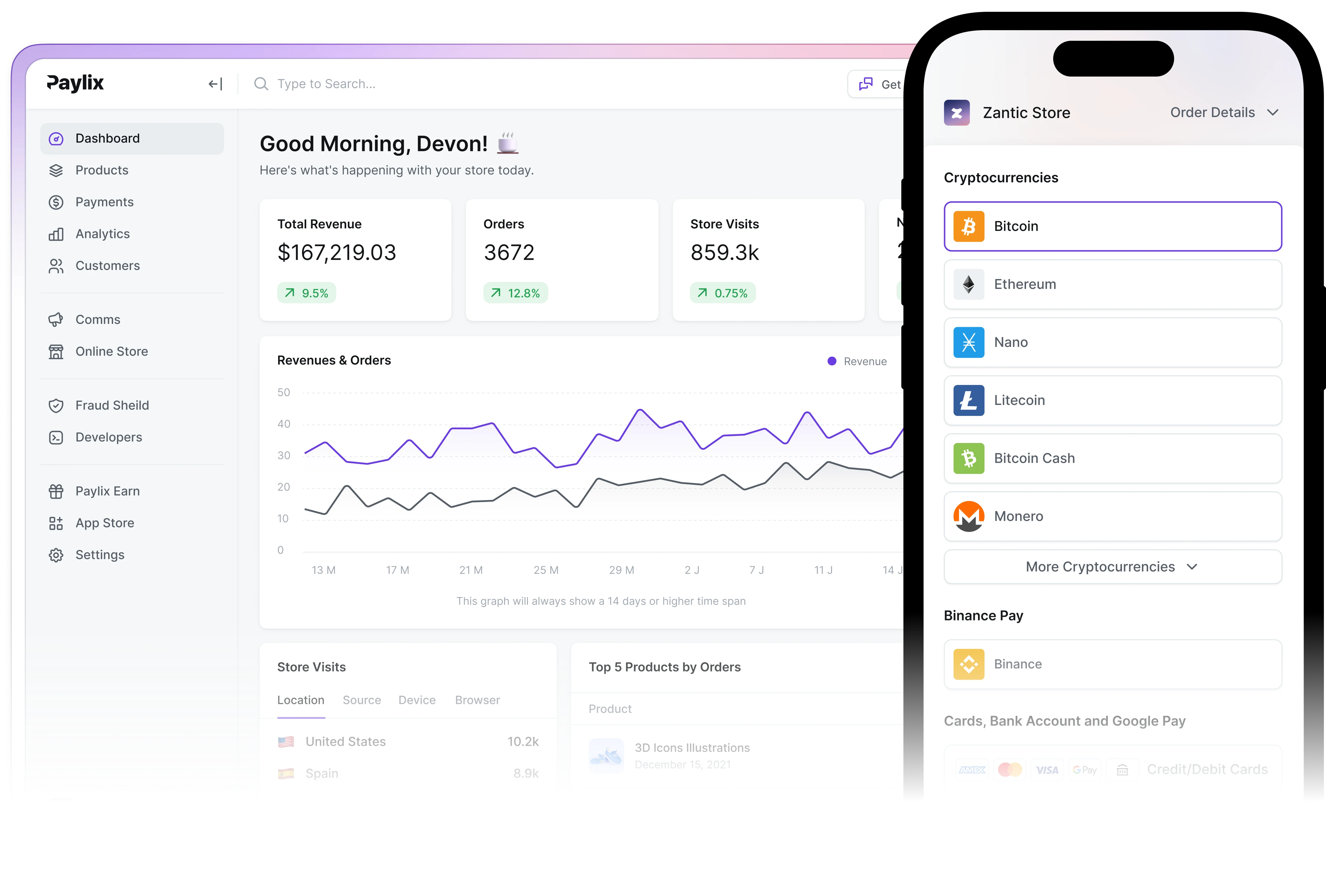 Paylix Dashboard